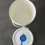 Refillable Plastic Bucket for Industrial Wipes This durable plastic bucket is designed to hold dry rolls of wipes, which can be soaked with your own cleaning or disinfectant solution to create industrial wet wipes. The refillable design ensures cost savings and flexibility, while the sealed lid keeps wipes fresh and ready for use.  Ideal for factories, workshops, automotive, and maintenance industries.